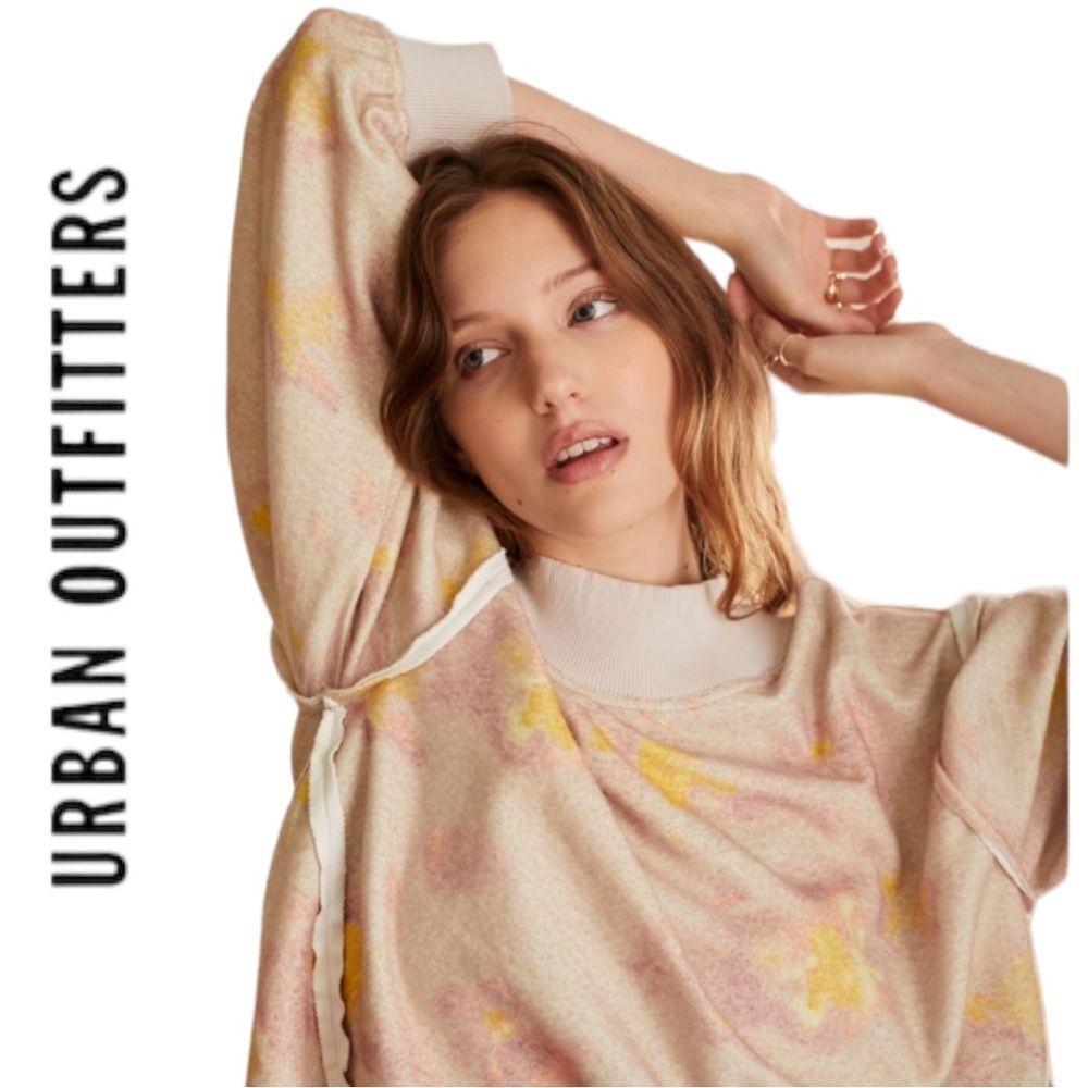 NEW Out From Under UO Urban Outfitters Seamed Camilla Pullover Sweatshirt S M L - Picture 3 of 4